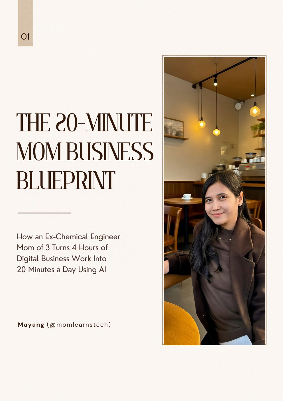 The 20-Minute Mom Business Blueprint Cover